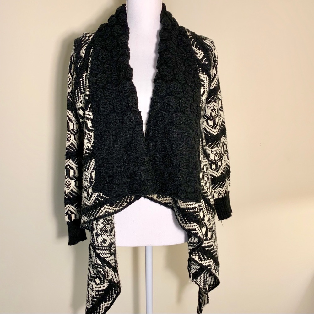 Black and White Sweater